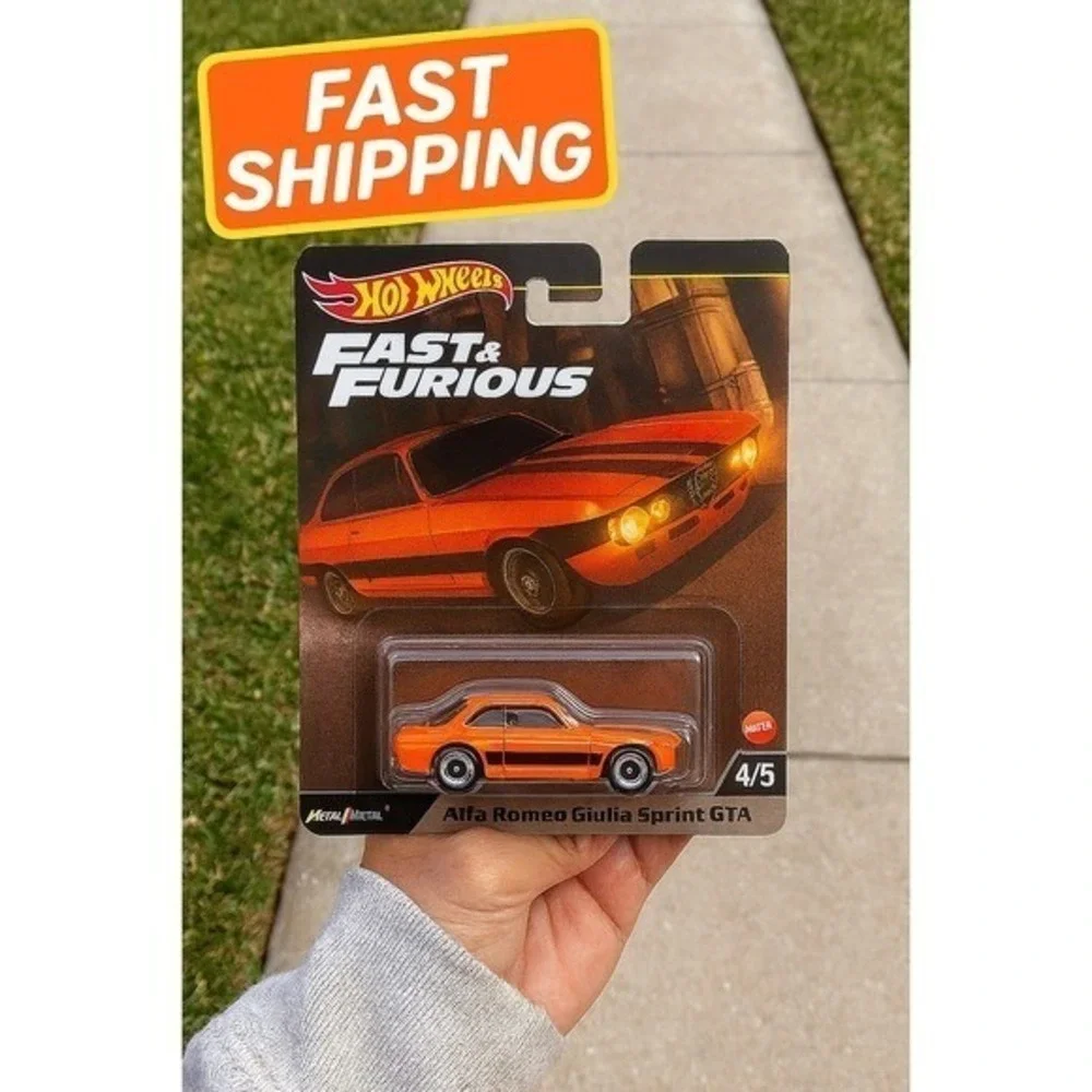 Hot Wheels Premium Fast & Furious Alfa Romeo Giulia‎ Sprint GTA Real Riders
